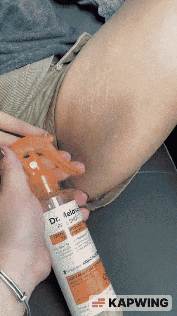 Spray texture + peeling demo